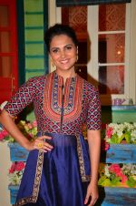 Lara Dutta at the promotion of Azhar on location of The Kapil Sharma Show on 22nd April 2016